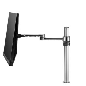 Atdec AF-AT-P Single Swing Arm on Post Silver