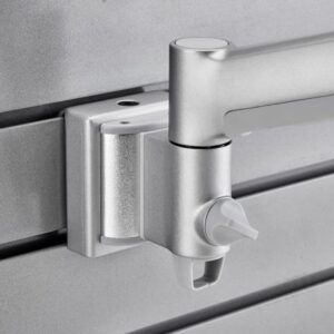 Atdec AWM-WS Slat Wall Adaptor Silver