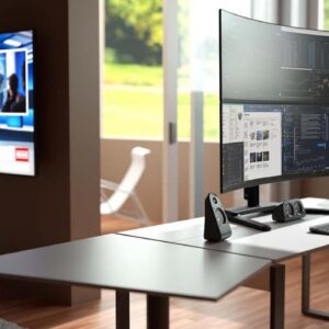 Atdec AWMS-2-BT75 Freestanding Silver