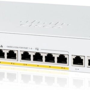 Cisco C1200 8-Port Gigabit PoE Switch