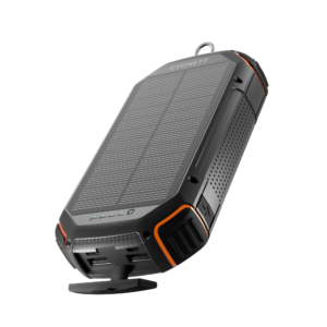 Cygnett ChargeUp Outback Gen2 PD 3.0 15W 20000mAh (20K) Outdoor Solar Power Bank IP54 Rated (Black)