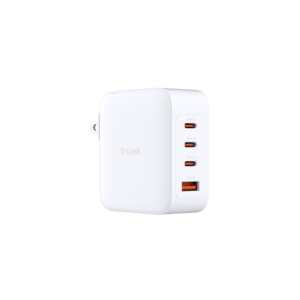 D-Link 140W GaN Charger with USB-A and 3 USB-C ports