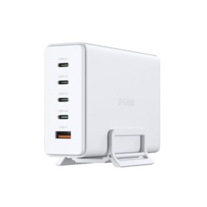 D-Link 240W GaN Charger with USB-A and 4 USB-C ports