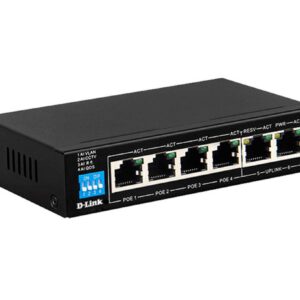 D-Link 6-Port Unmanaged PoE Switch