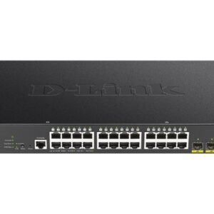 D-Link 28-Port Gbit Managed PoE Switch