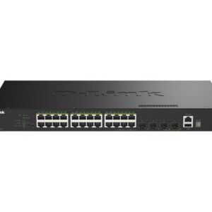 D-Link 28-Port Stackable Smart 370W