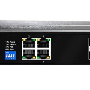 D-Link 6-Port Unmanaged PoE+ Switch