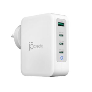 J5create JUP43130 130W GaN USB-C 4-Port