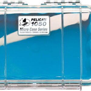 Pelican 1050 Micro Case Clear / Blue