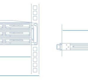 Synology 1U Rail Kit Fixed
