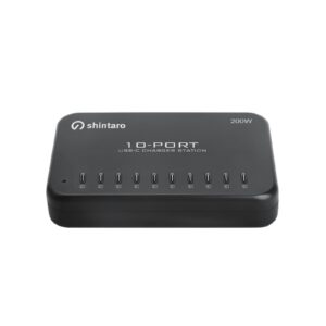 Shintaro 200W 10-Port USB-C GaN Charger