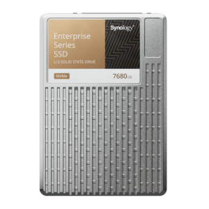Synology SPU7200D 7680G Enterprise Series U.3 NVMe SSD - 5 Year limited Warranty