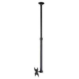 Atdec TH-1040-CTL Long Pole Ceiling Mount With Tilt (Black)