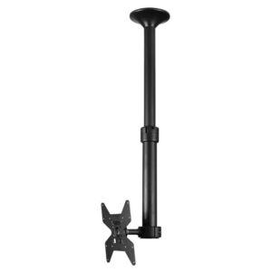 Atdec TH-1040-CTS Short Pole Ceiling Mount With Tilt (Black)