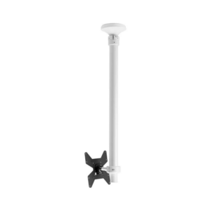 Atdec TH-1040-CTSW Short Pole Ceiling Mount With Tilt (White)