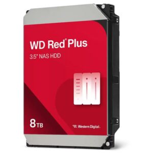 Western digital WD Red Plus Int 8TB SATA HDD