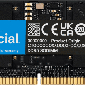 Misc Crucial CT32G56C46S5 32GB DDR5 5600MHz CL46 SODIMM RAM
