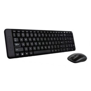 Logitech MK220 Wireless Keyboard & Mouse Combo, Black, USB Receiver, 3YR WTY-last stock