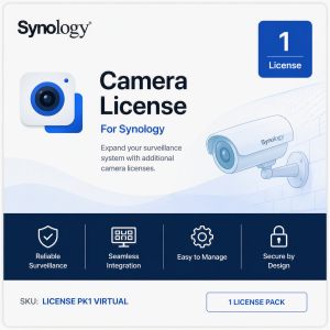 Synology Camera License For Synology (Individual License Email)