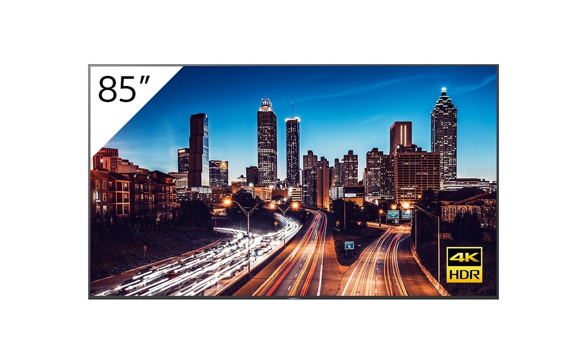 Sony 85" BRAVIA BZ40H 4K Ultra HD HDR Professional Display. CARTON IMPERFECTION, 3 YR WTY