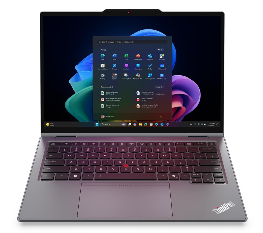 Lenovo ThinkPad X1 2-in-1 G11 U5-325, 32GB, 512GB, 14" WUXGA TOUCH, W11P(CP+), 3Y PS