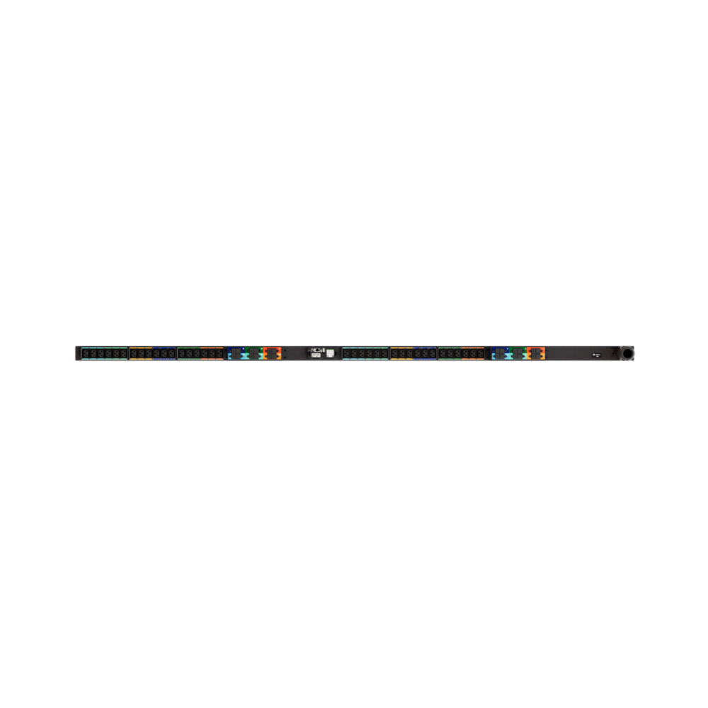 Vertiv VP4U60A2 rPDU, Monitored Unit Level, 60/63A, 200-240/346-415 Vertical, 36x Combo C13/C19 outs
