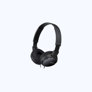 Sony MDR-ZX110 Wired On-Ear Headphones (Black)
