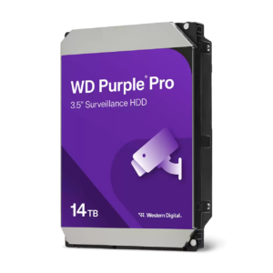 WD Purple Pro Video Analytics Hard Drive WD142PURP 14TB 512 Cache