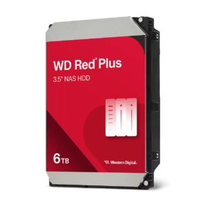 Western digital WD Red Plus Int 6TB SATA HDD